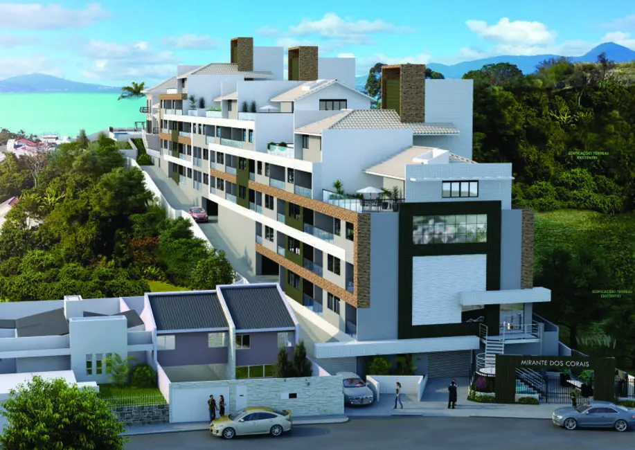 Apartamento com 3 quartos à venda, 61m2 em Coqueiros, Florianopolis - SC - imagem 2 Foto 2 de Apartamento com 3 quartos à venda, 61m2 em Coqueiros, Florianopolis - SC