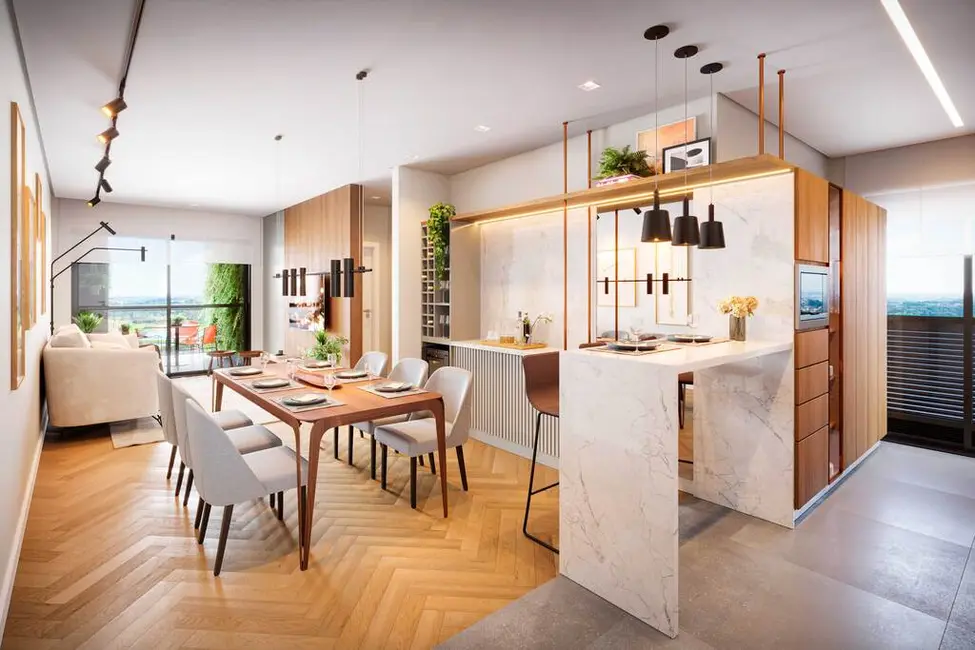 Apartamento com 3 quartos à venda, 79m2 em Bigorrilho, Curitiba - PR - imagem 5 Foto 5 de Apartamento com 3 quartos à venda, 79m2 em Bigorrilho, Curitiba - PR