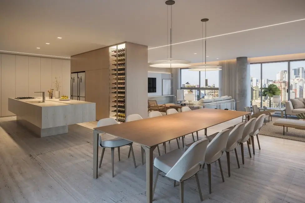 Foto 8 de Apartamento com 3 quartos à venda, 372m2 em Batel, Curitiba - PR