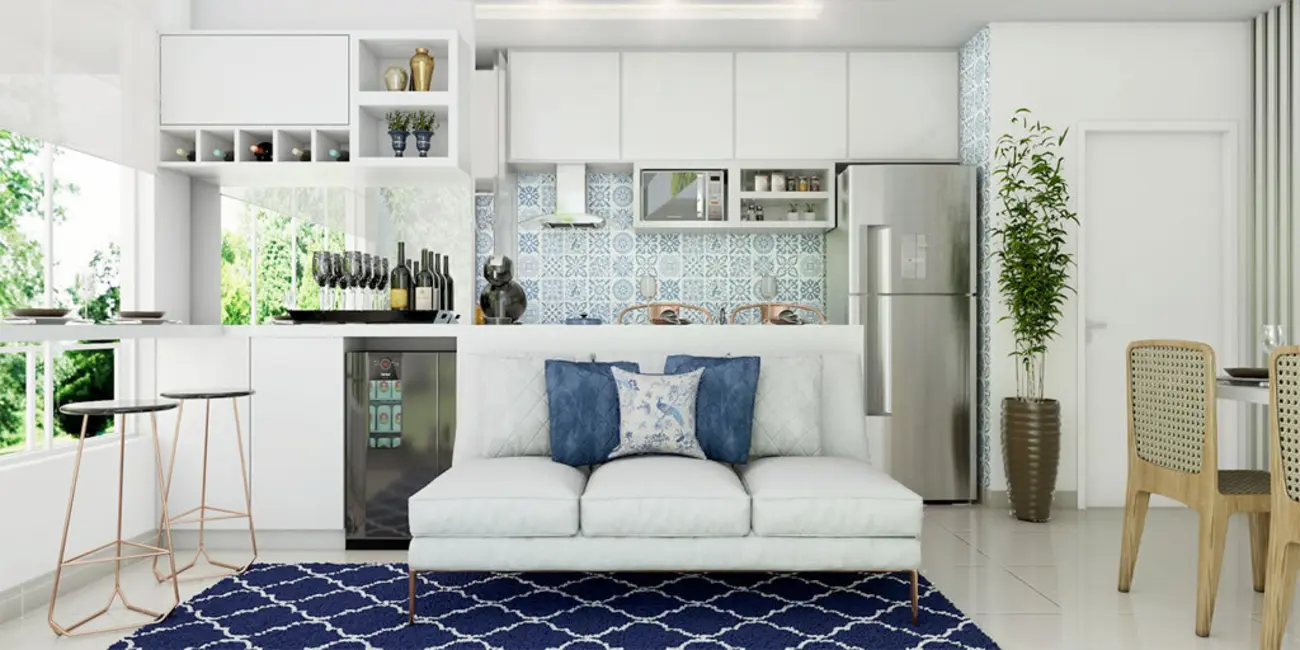 Apartamento com 3 quartos à venda, 68m2 em Goiania - GO - imagem 6 Foto 6 de Apartamento com 3 quartos à venda, 68m2 em Goiania - GO