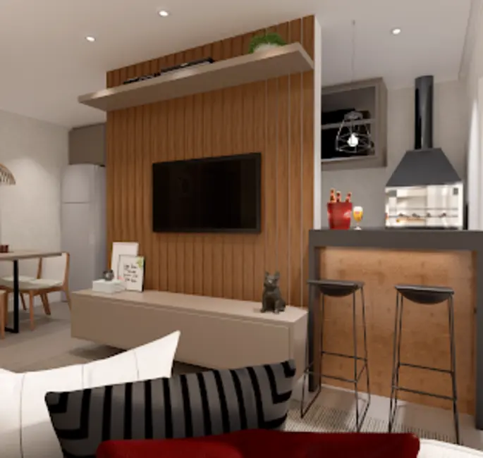 Foto 6 de Apartamento com 2 quartos à venda, 81m2 em Santa Cândida, Curitiba - PR