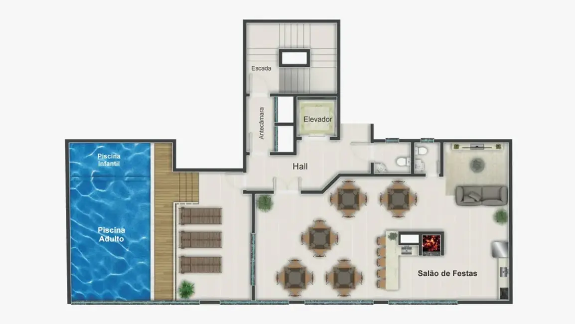 Foto 7 de Apartamento com 3 quartos à venda, 110m2 em Meia Praia, Itapema - SC