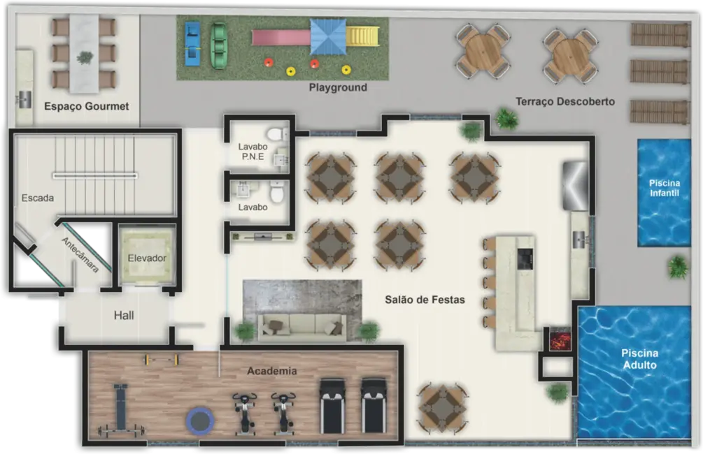 Foto 5 de Apartamento com 3 quartos à venda, 114m2 em Meia Praia, Itapema - SC