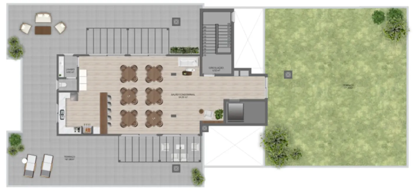 Foto 9 de Apartamento com 3 quartos à venda, 131m2 em Tristeza, Porto Alegre - RS