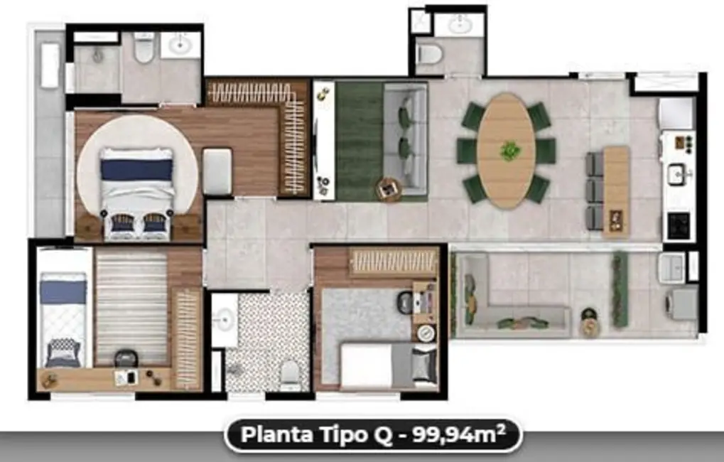 Foto 23 de Apartamento com 3 quartos à venda, 99m2 em Vila Mariana, São Paulo - SP