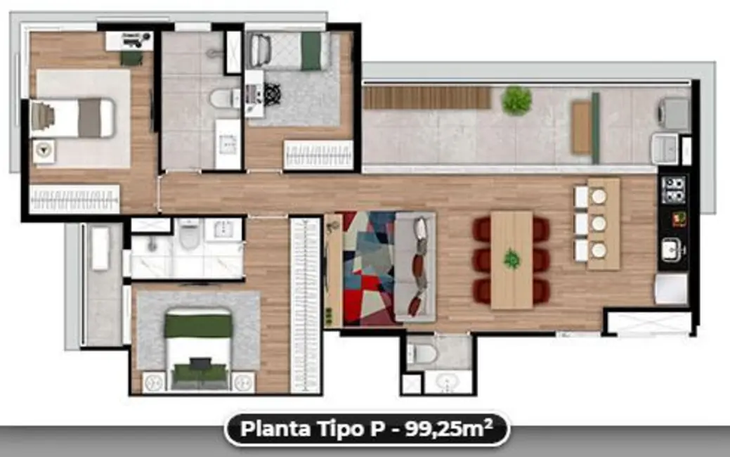Foto 22 de Apartamento com 3 quartos à venda, 99m2 em Vila Mariana, São Paulo - SP