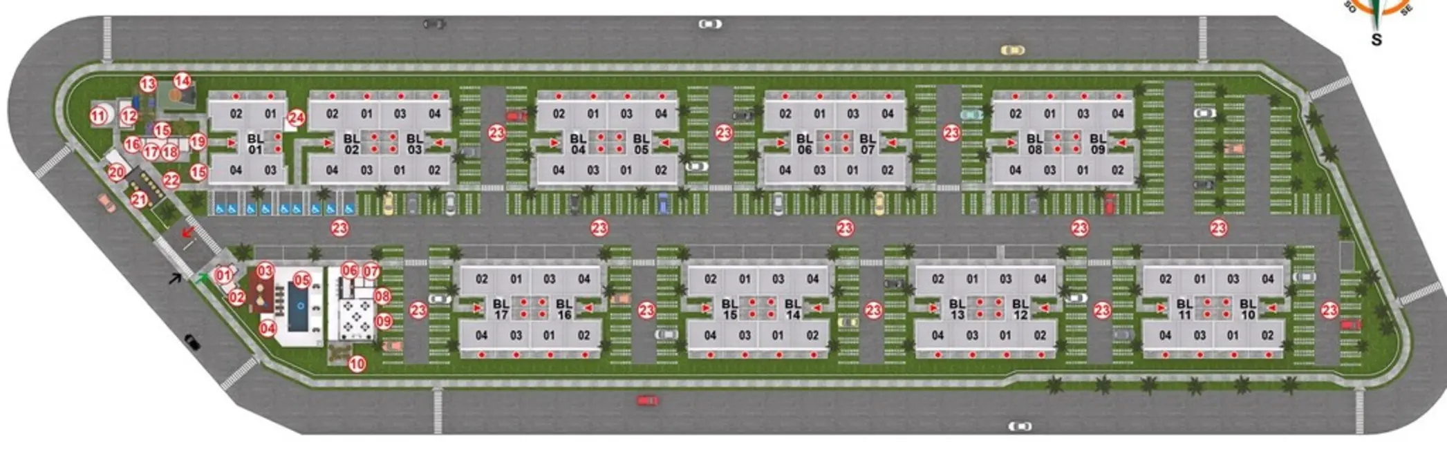 Foto 8 de Apartamento com 2 quartos à venda, 41m2 em Cardoso Continuação, Aparecida De Goiania - GO