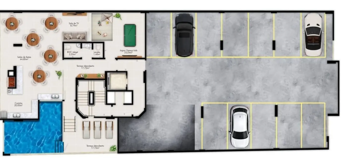 Foto 9 de Apartamento com 3 quartos à venda, 135m2 em Porto Belo - SC