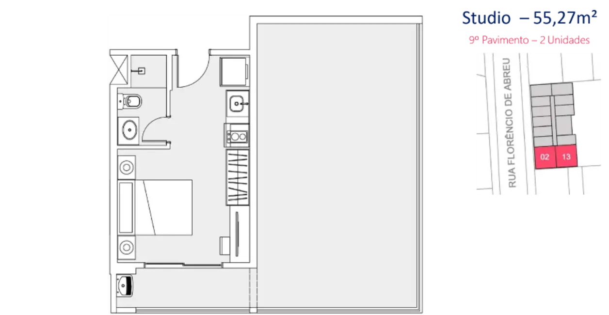 Apartamento com 1 quarto à venda, 23m2 em Centro, São Paulo - SP - imagem 7 Foto 7 de Apartamento com 1 quarto à venda, 23m2 em Centro, São Paulo - SP