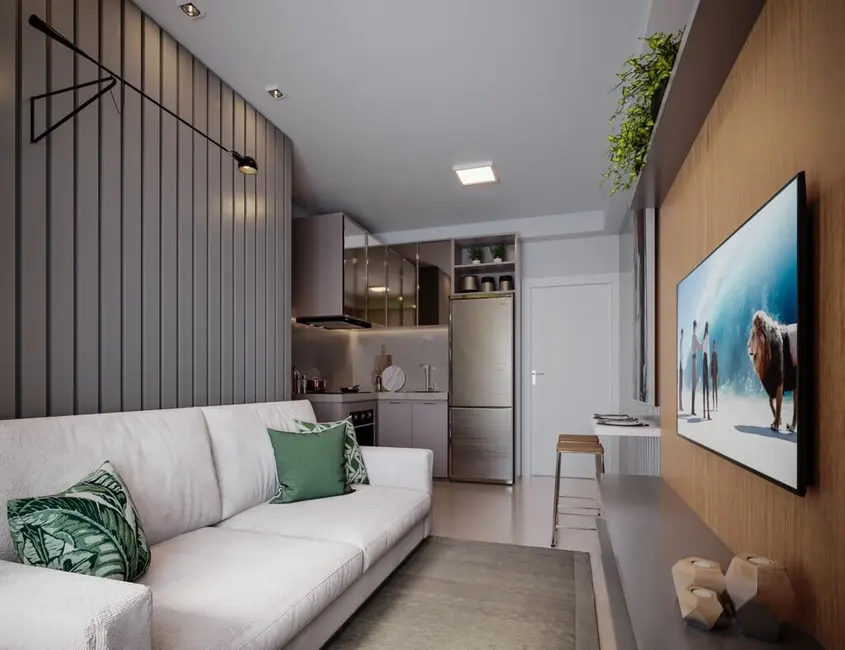 Foto 4 de Apartamento com 1 quarto à venda, 28m2 em Vila Guilhermina, São Paulo - SP