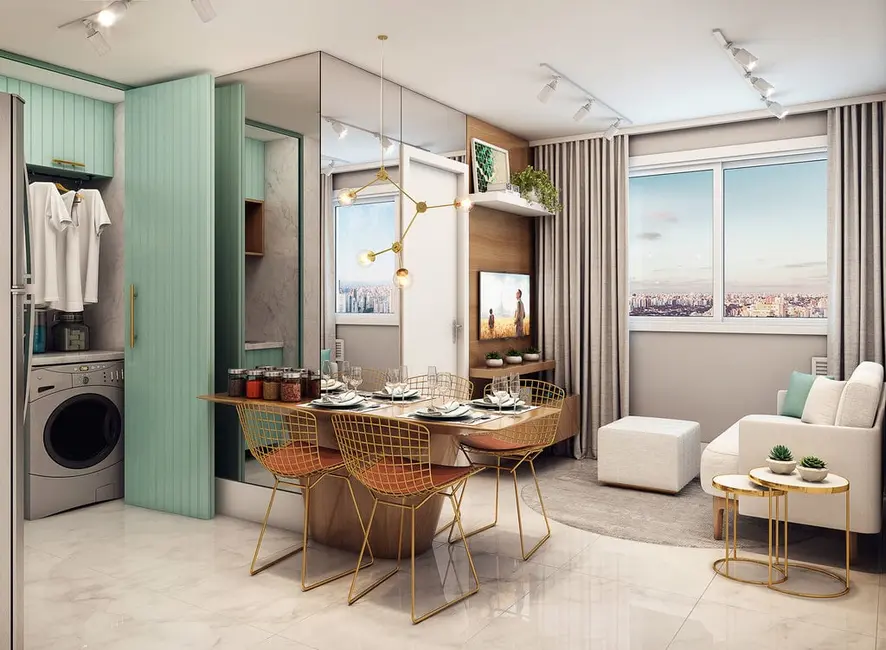 Apartamento com 2 quartos à venda, 34m2 em Lapa, São Paulo - SP - imagem 4 Foto 4 de Apartamento com 2 quartos à venda, 34m2 em Lapa, São Paulo - SP