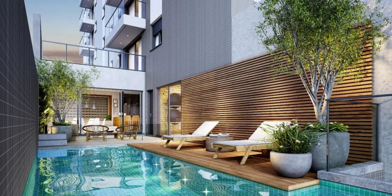 Apartamento com 1 quarto à venda, 41m2 em Menino Deus, Porto Alegre - RS - imagem 7 Foto 7 de Apartamento com 1 quarto à venda, 41m2 em Menino Deus, Porto Alegre - RS