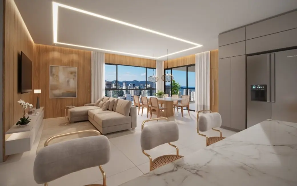 Foto 4 de Apartamento com 3 quartos à venda, 130m2 em Meia Praia, Itapema - SC