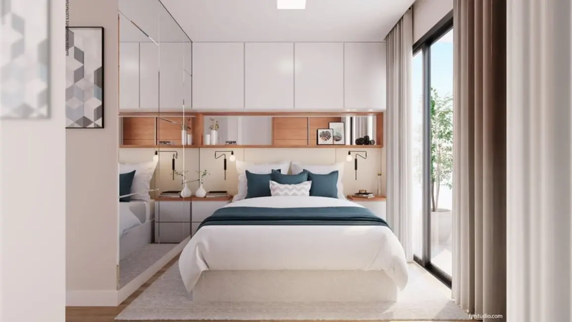 Foto 5 de Apartamento com 2 quartos à venda, 49m2 em Capão Raso, Curitiba - PR