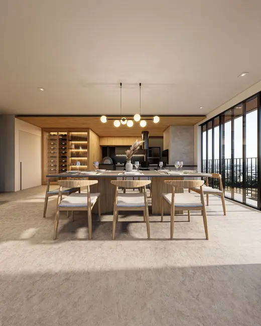 Apartamento com 3 quartos à venda, 206m2 em São Pedro, Sao Jose Dos Pinhais - PR - imagem 8 Foto 8 de Apartamento com 3 quartos à venda, 206m2 em São Pedro, Sao Jose Dos Pinhais - PR