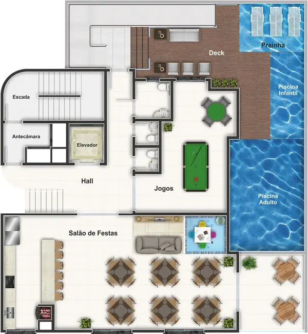 Foto 7 de Apartamento com 3 quartos à venda, 104m2 em Meia Praia, Itapema - SC