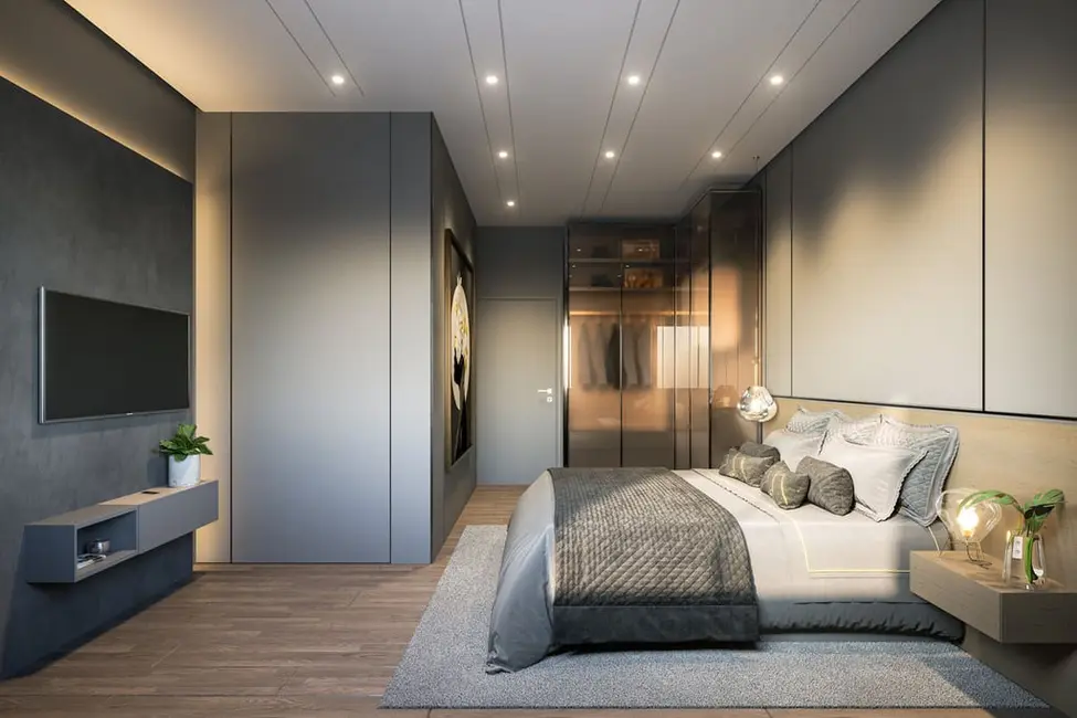 Foto 9 de Apartamento com 1 quarto à venda, 40m2 em Meia Praia, Itapema - SC