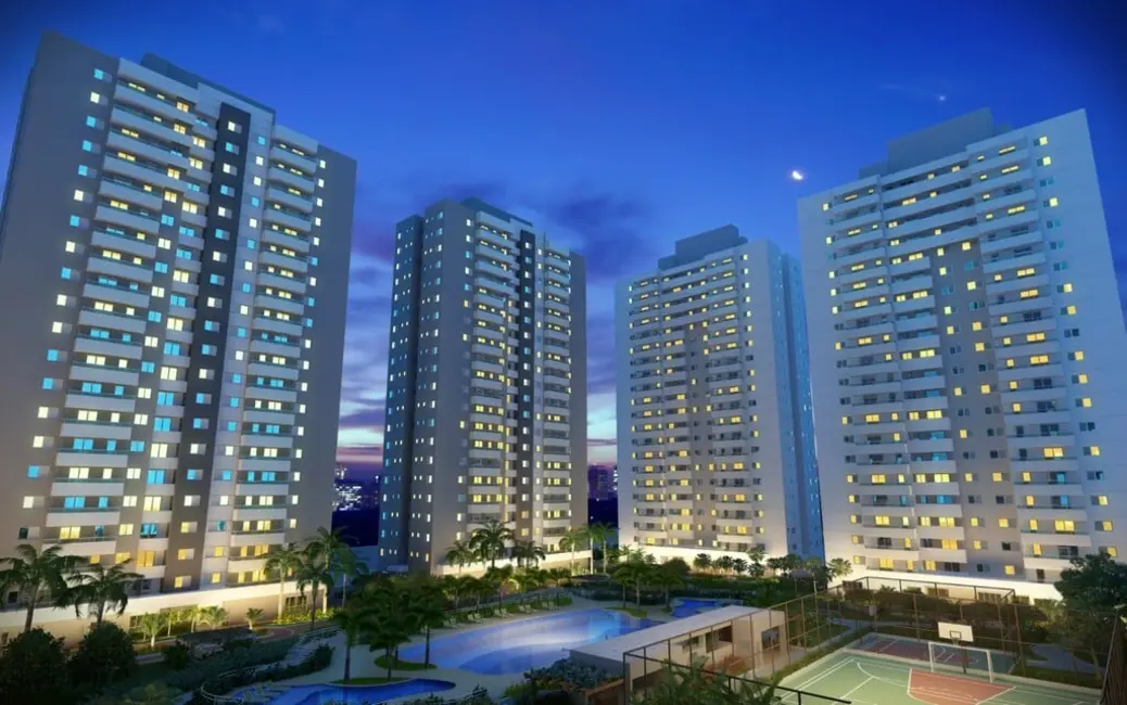 Apartamento com 2 quartos à venda, 59m2 em Residencial Granville, Goiania - GO - imagem 2 Foto 2 de Apartamento com 2 quartos à venda, 59m2 em Residencial Granville, Goiania - GO