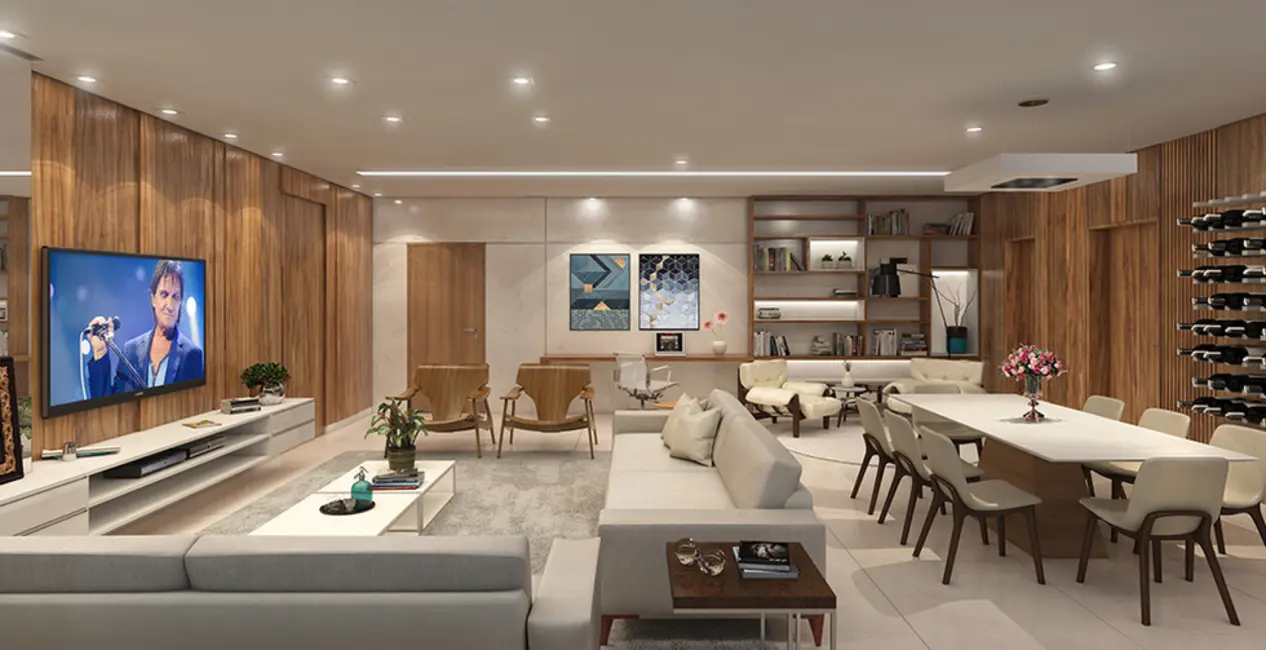 Foto 4 de Apartamento com 4 quartos à venda, 216m2 em Jardim Goiás, Goiania - GO