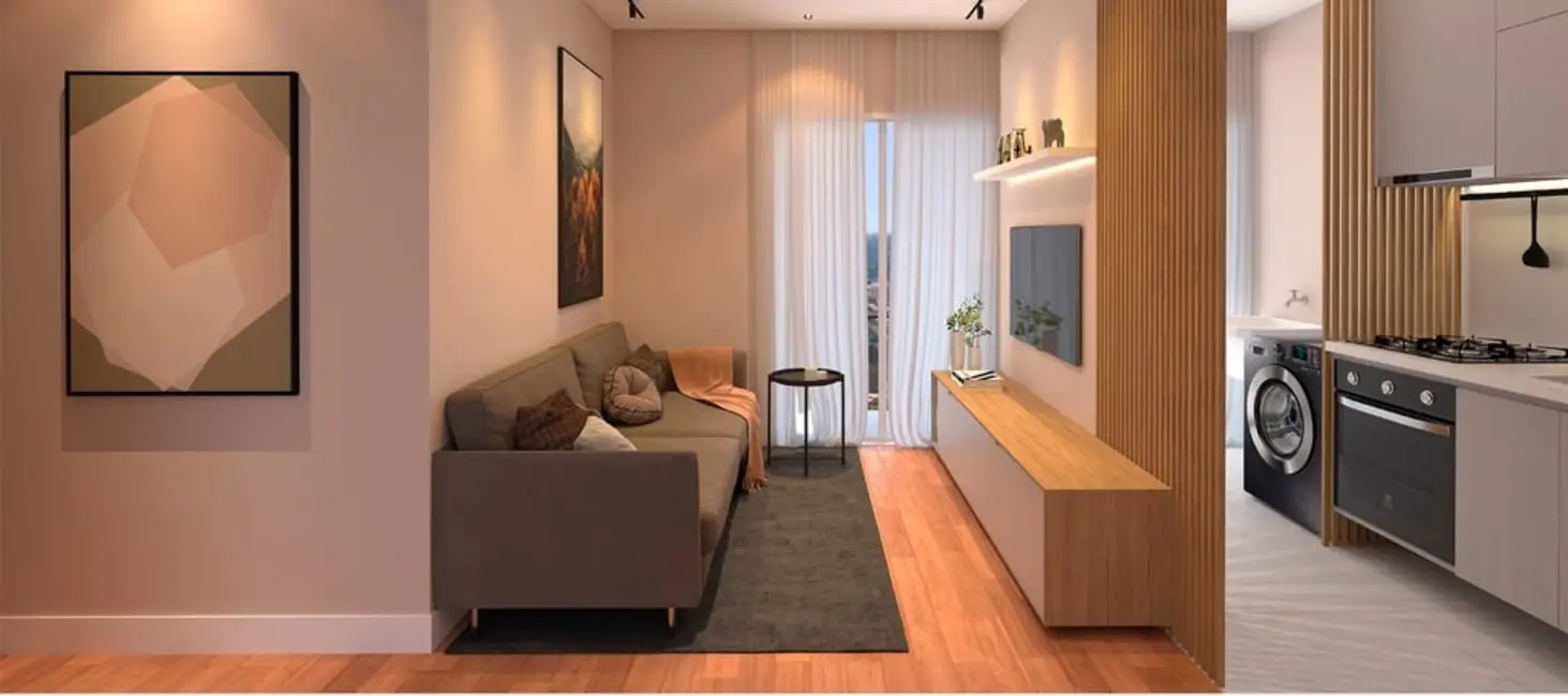 Foto 2 de Apartamento com 2 quartos à venda, 52m2 em Santa Cândida, Curitiba - PR