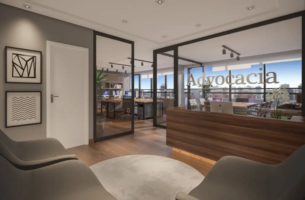 Foto 3 de Sala Comercial à venda, 46m2 em Vila Izabel, Curitiba - PR