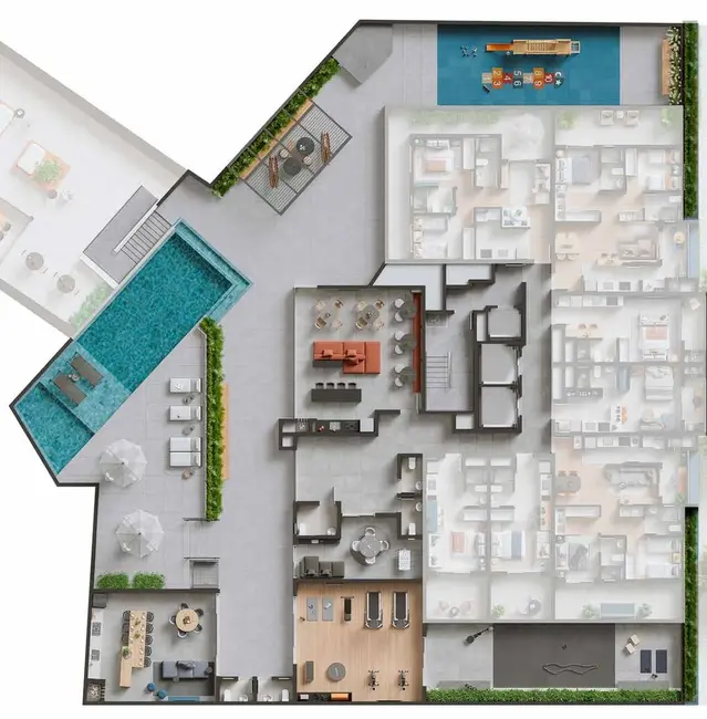 Foto 1 de Apartamento com 1 quarto à venda, 28m2 em Portão, Curitiba - PR