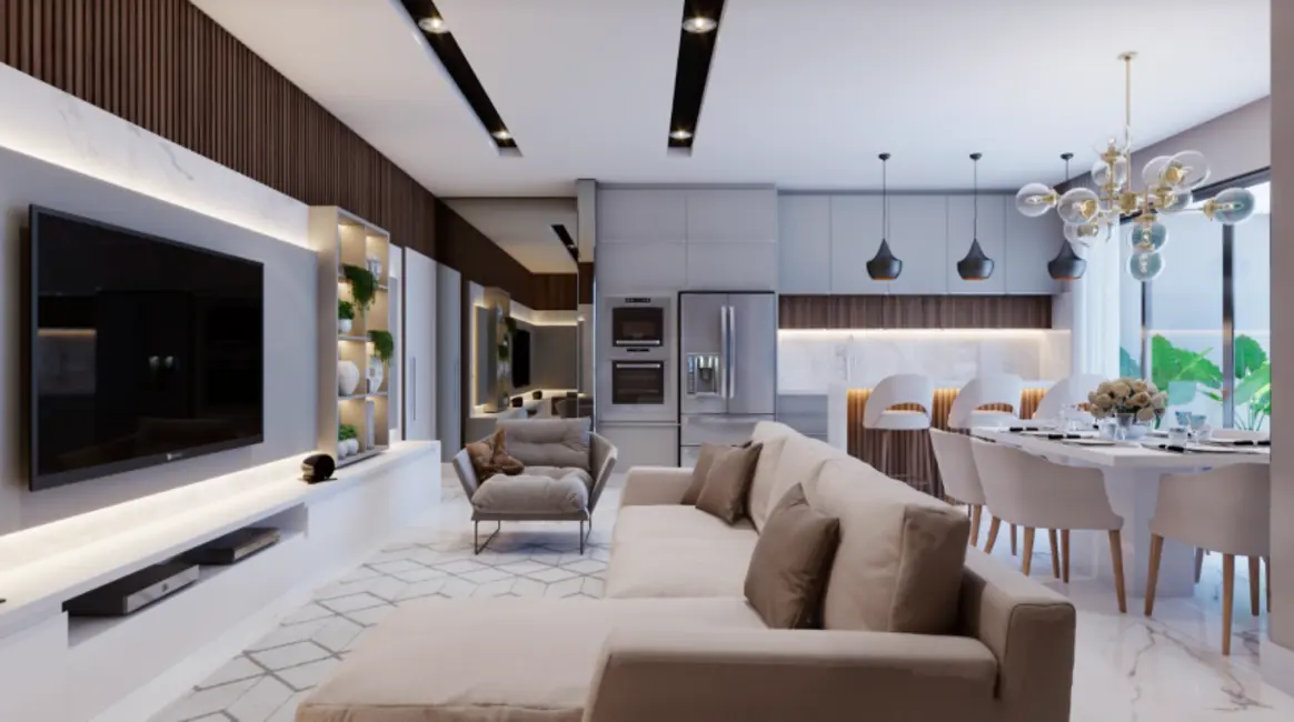 Apartamento com 3 quartos à venda, 120m2 em Meia Praia, Itapema - SC - imagem 5 Foto 5 de Apartamento com 3 quartos à venda, 120m2 em Meia Praia, Itapema - SC