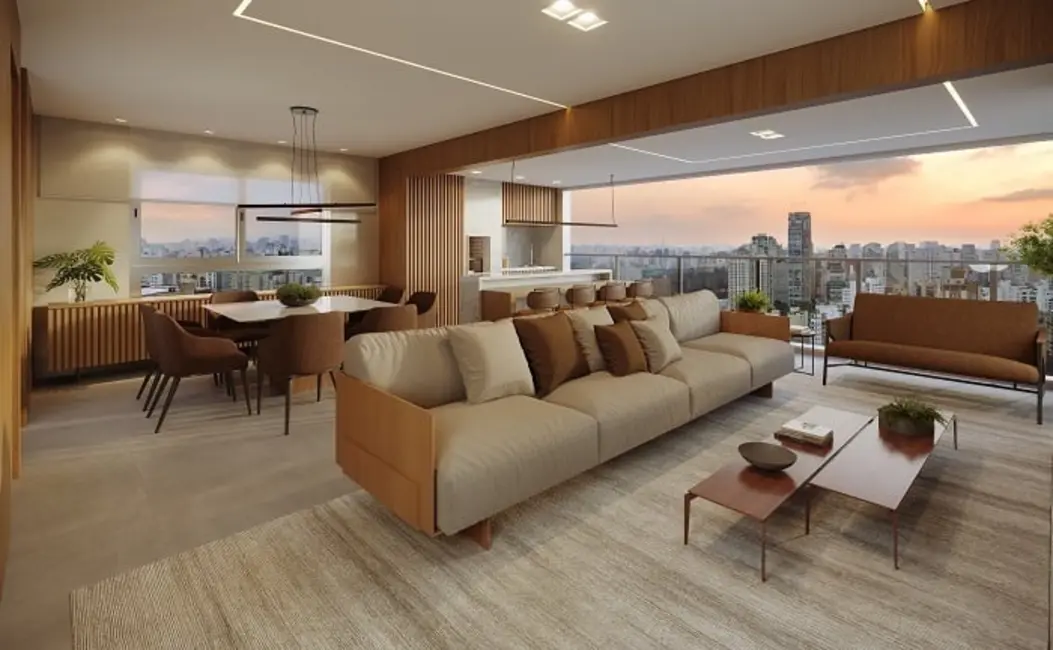 Apartamento com 3 quartos à venda, 141m2 em Brooklin Paulista, São Paulo - SP - imagem 3 Foto 3 de Apartamento com 3 quartos à venda, 141m2 em Brooklin Paulista, São Paulo - SP