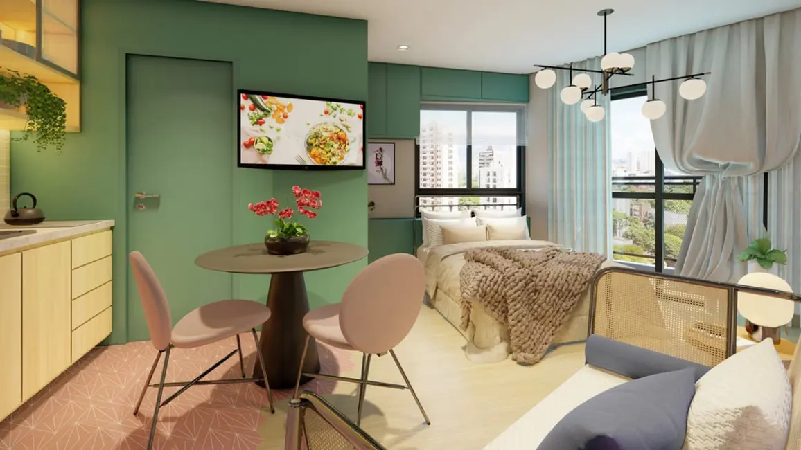 Foto 5 de Apartamento com 1 quarto à venda, 24m2 em Vila Madalena, São Paulo - SP