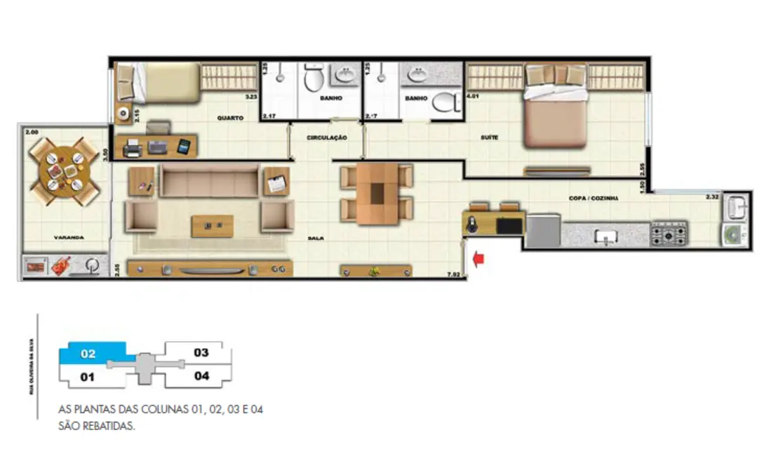 Cobertura com 2 quartos à venda, 140m2 em Tijuca, Rio De Janeiro - RJ - imagem 9 Foto 9 de Cobertura com 2 quartos à venda, 140m2 em Tijuca, Rio De Janeiro - RJ