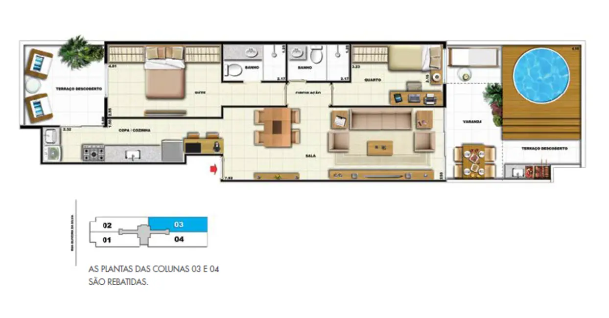 Cobertura com 2 quartos à venda, 140m2 em Tijuca, Rio De Janeiro - RJ - imagem 8 Foto 8 de Cobertura com 2 quartos à venda, 140m2 em Tijuca, Rio De Janeiro - RJ