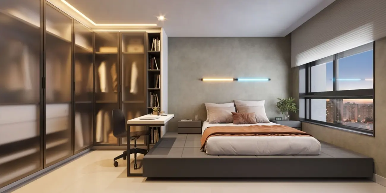 Apartamento com 3 quartos à venda, 101m2 em Setor Leste Universitário, Goiania - GO - imagem 9 Foto 9 de Apartamento com 3 quartos à venda, 101m2 em Setor Leste Universitário, Goiania - GO