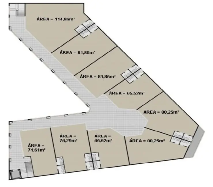 Sala Comercial à venda, 114m2 em Chácara Santo Antônio (Zona Leste), São Paulo - SP - imagem 5 Foto 5 de Sala Comercial à venda, 114m2 em Chácara Santo Antônio (Zona Leste), São Paulo - SP