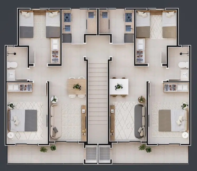 Apartamento com 2 quartos à venda, 53m2 em Espinheiros, Itajai - SC - imagem 6 Foto 6 de Apartamento com 2 quartos à venda, 53m2 em Espinheiros, Itajai - SC