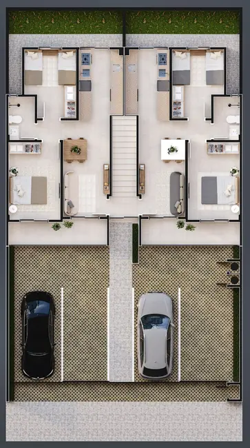 Apartamento com 2 quartos à venda, 53m2 em Espinheiros, Itajai - SC - imagem 5 Foto 5 de Apartamento com 2 quartos à venda, 53m2 em Espinheiros, Itajai - SC