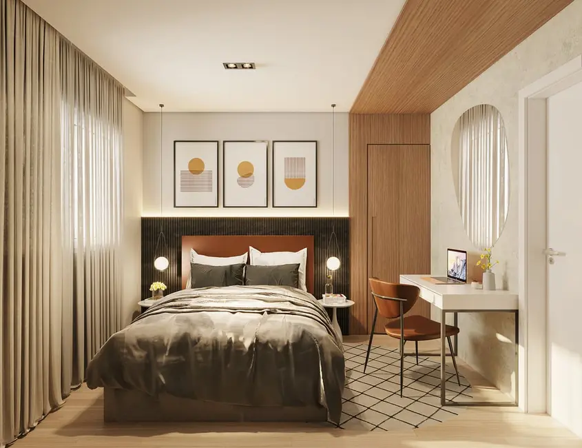 Foto 4 de Apartamento com 2 quartos à venda, 59m2 em Tingui, Curitiba - PR