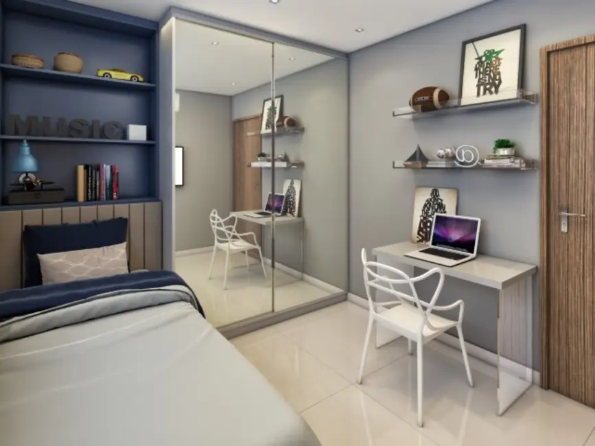 Apartamento com 3 quartos à venda, 125m2 em Setor Marista, Goiania - GO - imagem 8 Foto 8 de Apartamento com 3 quartos à venda, 125m2 em Setor Marista, Goiania - GO