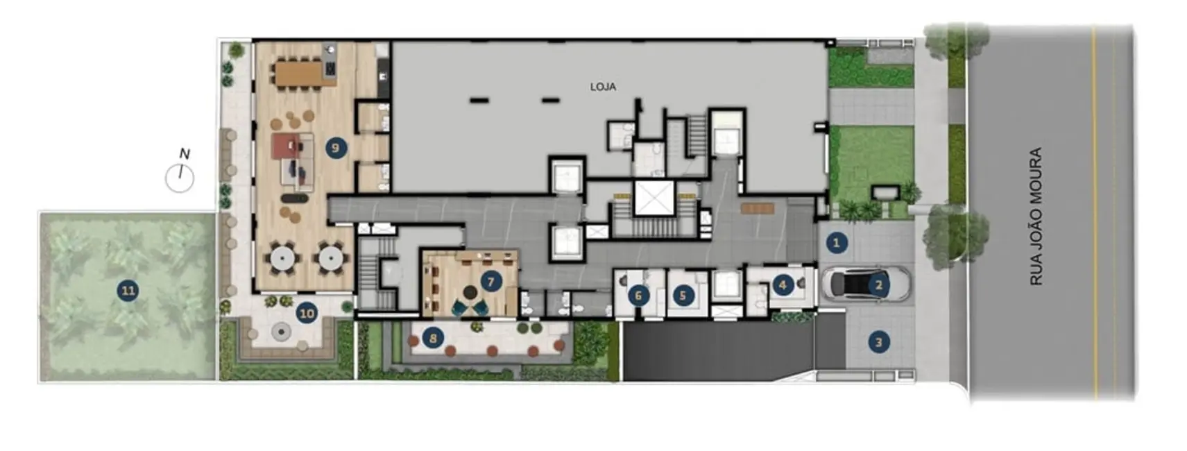 Foto 5 de Apartamento com 1 quarto à venda, 24m2 em Pinheiros, São Paulo - SP