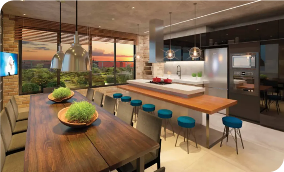 Foto 5 de Apartamento com 2 quartos à venda, 59m2 em Parque Amazônia, Goiania - GO