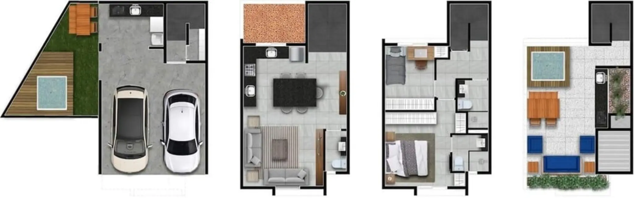 Casa de Condomínio com 2 quartos à venda, 180m2 em Higienópolis, São Paulo - SP - imagem 8 Foto 8 de Casa de Condomínio com 2 quartos à venda, 180m2 em Higienópolis, São Paulo - SP