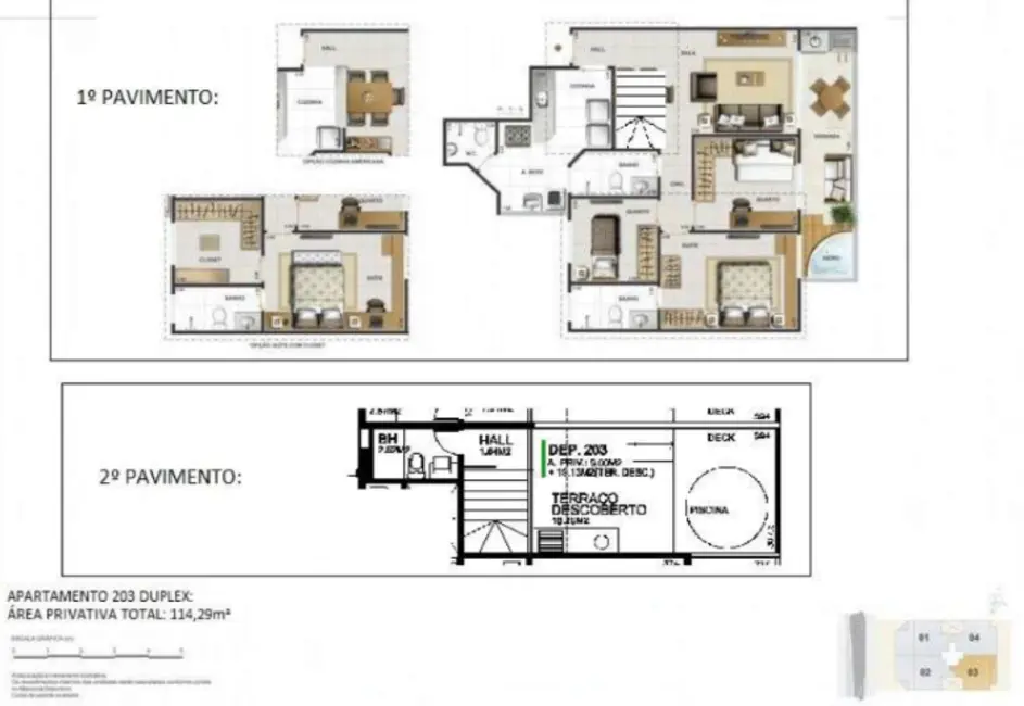 Cobertura com 2 quartos à venda, 172m2 em Recreio dos Bandeirantes, Rio De Janeiro - RJ - imagem 7 Foto 7 de Cobertura com 2 quartos à venda, 172m2 em Recreio dos Bandeirantes, Rio De Janeiro - RJ