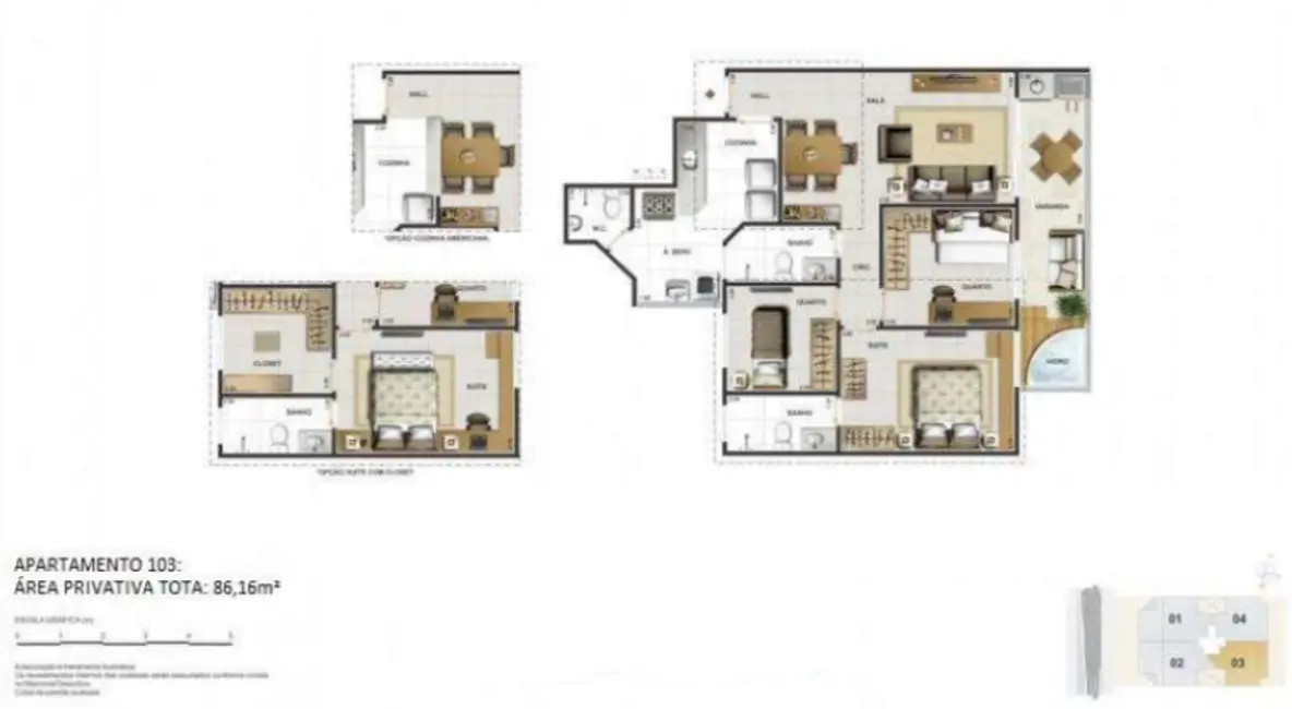 Cobertura com 2 quartos à venda, 172m2 em Recreio dos Bandeirantes, Rio De Janeiro - RJ - imagem 4 Foto 4 de Cobertura com 2 quartos à venda, 172m2 em Recreio dos Bandeirantes, Rio De Janeiro - RJ