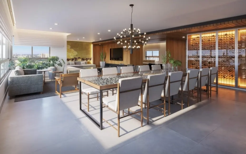 Foto 8 de Apartamento com 4 quartos à venda, 206m2 em Setor Marista, Goiania - GO