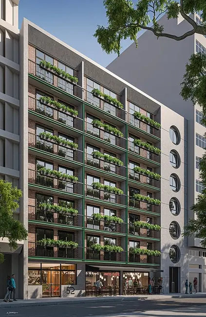 Foto 1 de Apartamento com 1 quarto à venda, 34m2 em Centro, Rio De Janeiro - RJ