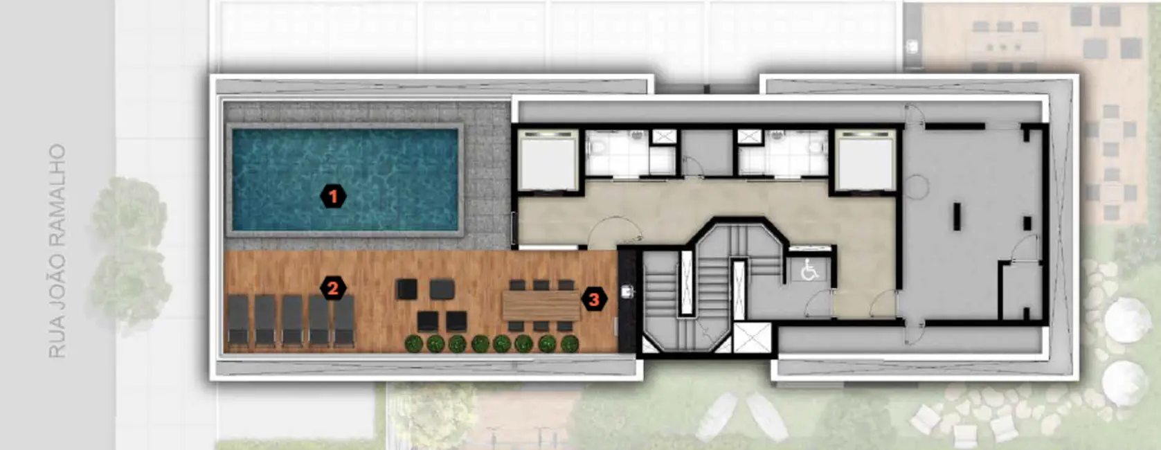 Apartamento com 1 quarto à venda, 17m2 em Perdizes, São Paulo - SP - imagem 3 Foto 3 de Apartamento com 1 quarto à venda, 17m2 em Perdizes, São Paulo - SP