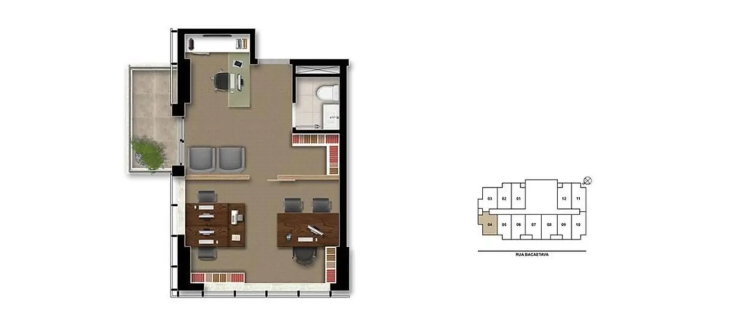 Foto 6 de Sala Comercial à venda, 32m2 em Vila Gertrudes, São Paulo - SP