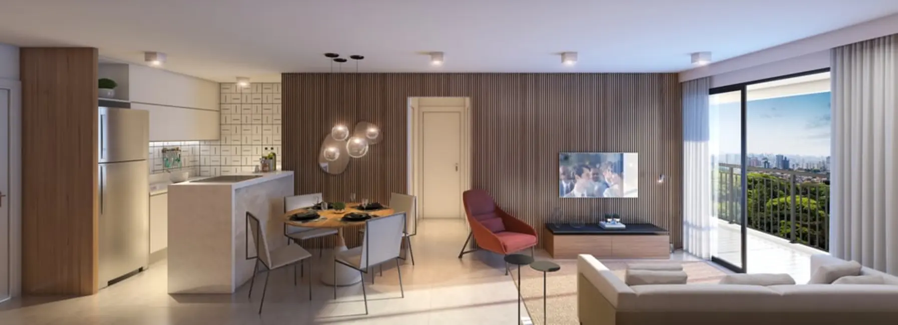 Foto 3 de Apartamento com 3 quartos à venda, 87m2 em Brooklin Paulista, São Paulo - SP