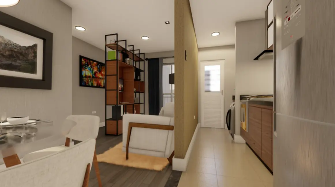 Apartamento com 2 quartos à venda, 52m2 em Santa Quitéria, Curitiba - PR - imagem 9 Foto 9 de Apartamento com 2 quartos à venda, 52m2 em Santa Quitéria, Curitiba - PR