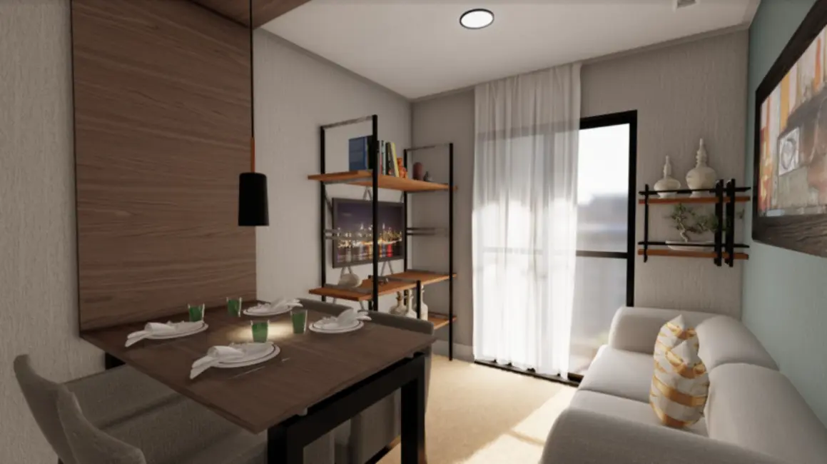 Apartamento com 2 quartos à venda, 52m2 em Santa Quitéria, Curitiba - PR - imagem 7 Foto 7 de Apartamento com 2 quartos à venda, 52m2 em Santa Quitéria, Curitiba - PR