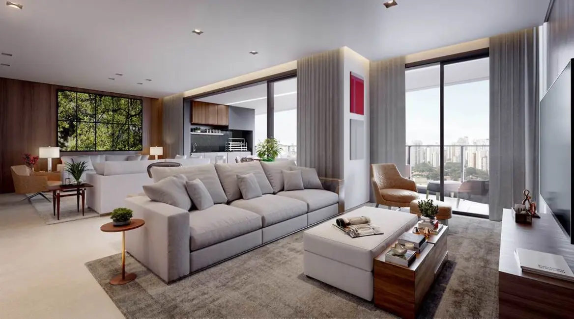 Apartamento com 4 quartos à venda, 158m2 em Brooklin Paulista, São Paulo - SP - imagem 6 Foto 6 de Apartamento com 4 quartos à venda, 158m2 em Brooklin Paulista, São Paulo - SP